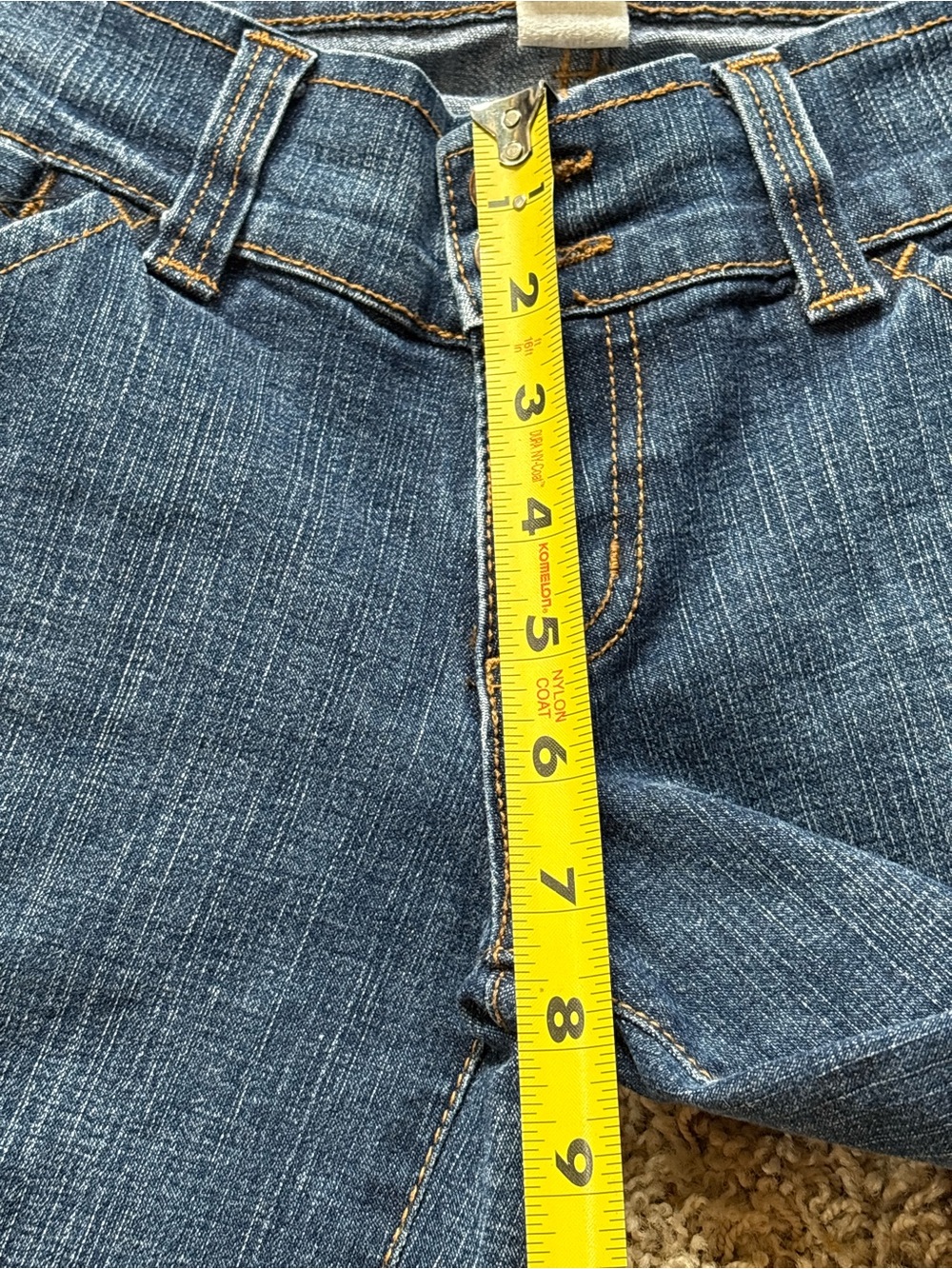 DELiA*S Vintage Y2K Dream Jeans - Gaucho Style Crop Wide Leg Low Rise Sz 1 - 2 - Picture 4 of 8